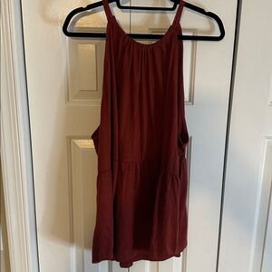 Maurices Rust Sleeveless Top